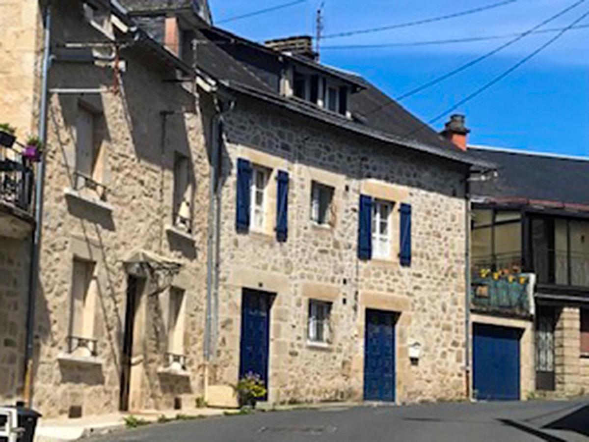 Vue Sur La Vezere Panzió Treignac Kültér fotó